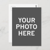 Uw foto hier briefkaart (Voorkant / Achterkant)