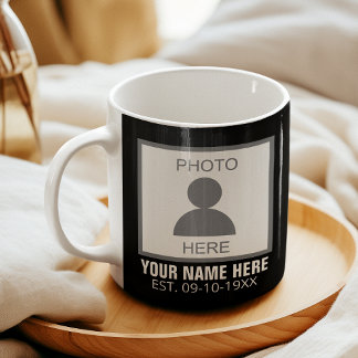 Uw foto hier Naam en Leeftijd Koffiemok