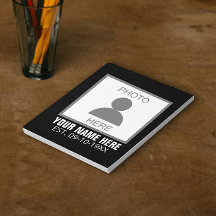 Uw foto hier Naam en Leeftijd Notitieblok