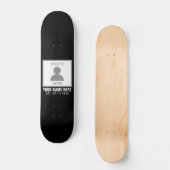 Uw foto hier Naam en Leeftijd Skateboard (Voorkant)