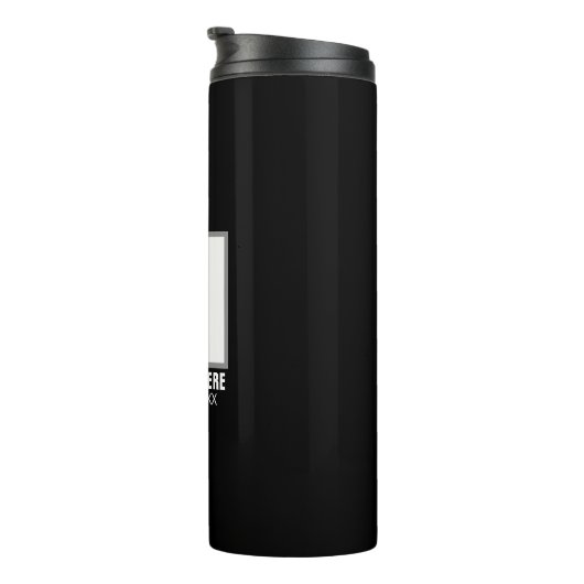 Uw foto hier Naam en Leeftijd Thermosbeker (Geroteerd rechts)