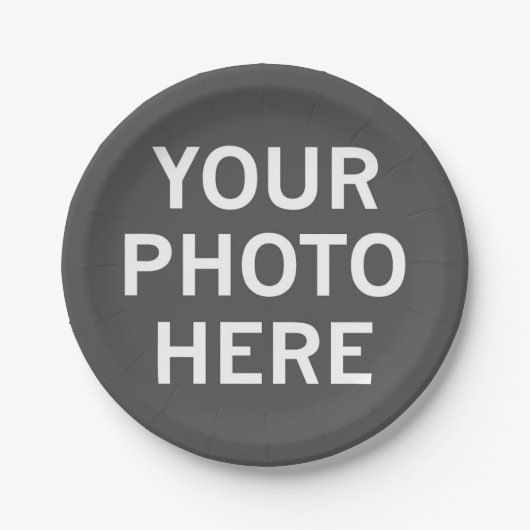 Uw foto hier papieren bordje (Voorkant)