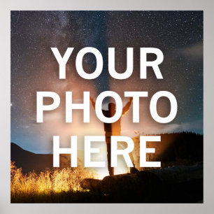 Uw foto hier poster