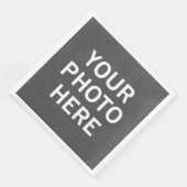 Uw foto hier servet (Hoek)
