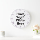 Uw foto hier wandklok grote klok (Huis)
