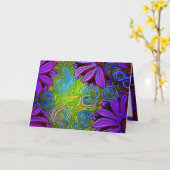 Uw foto in C1 Kaart (Gele Bloem)