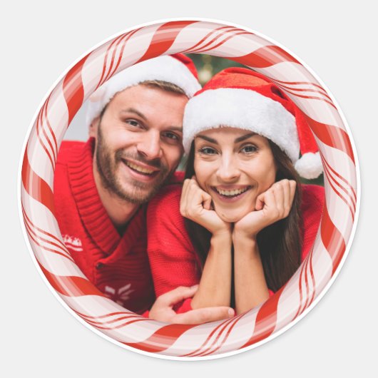 UW foto in een Snoep Lijst aangepaste stickers (Voorkant)