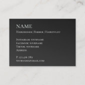 Uw foto kapper kapper Visitekaartje (Achterkant)