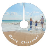 Uw foto Kerstboom Rok met aangepaste tekst (Voorkant)