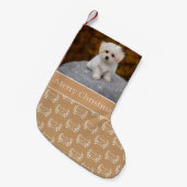 Uw foto kleine kerstsok (Voorkant (Hangend))