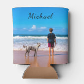 Uw Foto Koelbox Custom met Tekst Blikjeskoeler (Achterkant)