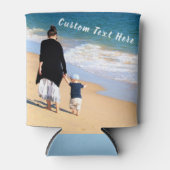 Uw foto Koelbox met aangepaste tekst Blikjeskoeler (Voorkant)