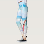 Uw foto-Leggings met aangepaste tekst gepersonalis Leggings (Links)