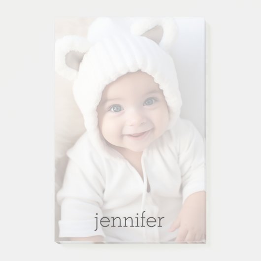 Uw foto licht automatisch op achtergrond post-it® notes (Voorkant)