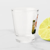 Uw foto met ruitglas Sjabloon Shot Glas (Links)