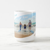 Uw foto Mok aangepaste tekstnaam gepersonaliseerde (Center)