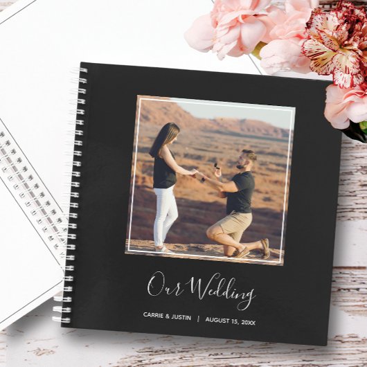 Uw foto op bruiloft Gast Boek