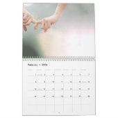 Uw foto op elke paginalender kalender (Feb 2026)