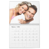 Uw foto op elke paginalender kalender (Feb 2026)