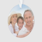 Uw Foto Ornament of Label (voorkant)