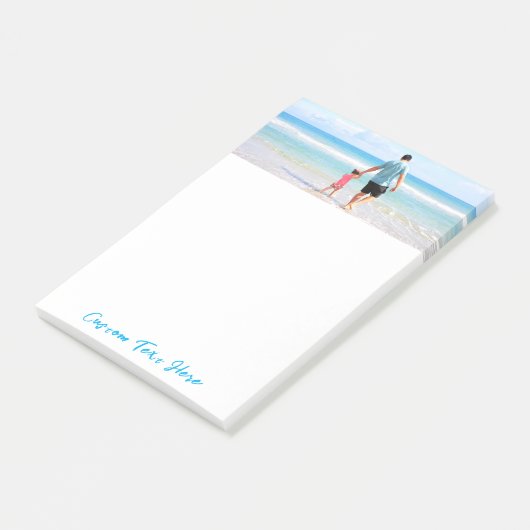 Uw foto-Post-it® notes met aangepaste tekst (Schuin)