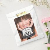 Uw foto Rustieke krijtbord Folk Art Sweet 16 Bedankzakje (Gezegeld)