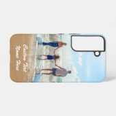 Uw Foto Samsung Galaxy Hoesjes met aangepaste teks Samsung Galaxy Hoesje (Achterkant horizontaal)