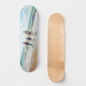 Uw foto Skateboard Gift met aangepaste naam (Voorkant)