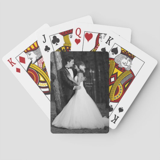 Uw foto speelkaarten (Achterkant)