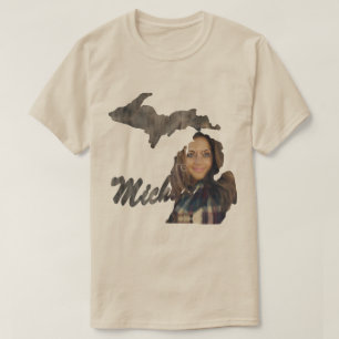 UW FOTO State of Michigan Shape T-shirt