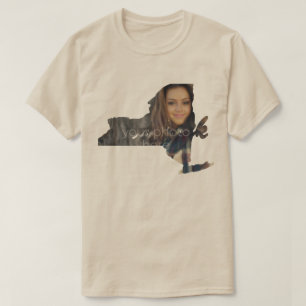 UW FOTO State of New York Shape T-shirt