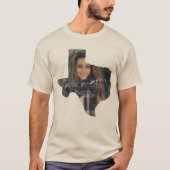 UW FOTO State of Texas Shape T-shirt (Voorkant)