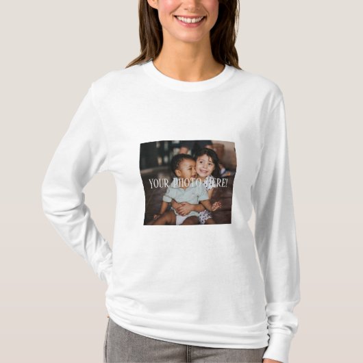 Uw foto t-shirt (Voorkant)