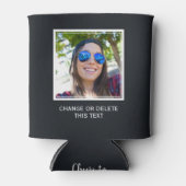 UW foto & tekst aangepaste koelbox Blikjeskoeler (Voorkant)