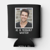 UW FOTO & TEKST Grappig gebruik Blikjeskoeler (Achterkant)