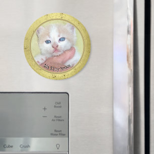 Uw foto/tekst - Traditioneel jaarlijks cadeau - Go Magneet