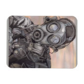 Uw FOTO-TEMPLATE of Apocalypse Warrior Frig Magneet (Horizontaal)