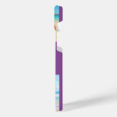 Uw Fotocollage iPhone Case Aangepaste tekstnaam iPhone Hoesje (Linkerkant)