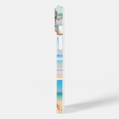 Uw fotocollage iPhone hoesje met aangepaste tekst (Achterkant / Links)