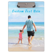 Uw fotoklembord gepersonaliseerd met aangepaste te klembord (Voorkant)