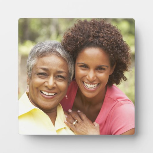 Uw fotoplaque fotoplaat (Voorkant)