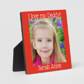 Uw fotoplaque fotoplaat (Voorkant)