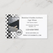 Uw fotoportfolio-Logo Visitekaartje (Achterkant)