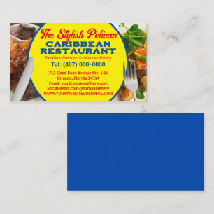 Uw foto's Caribbean Restaurant Catering Services Visitekaartje