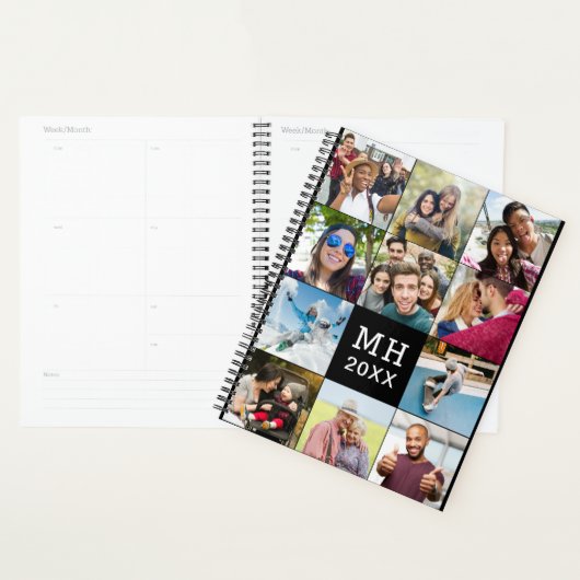UW FOTO'S EN aangepaste TEKST-planner Planner (Display)