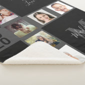 UW foto's en aangepaste tekstafdruk Sherpa Deken (3/4)