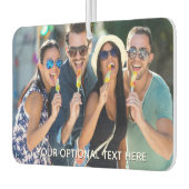 UW FOTO'S EN TEKST aangepaste luchtverfrisser voor (Links)