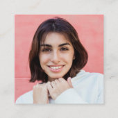 UW Foto's en tekst "MISSING PERSON" Informatiekaartje (Achterkant)