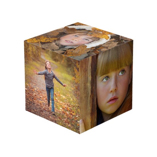 Uw foto's kubus (Voorkant hoekig)