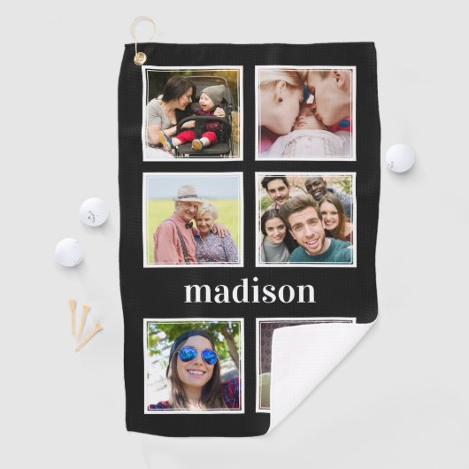 UW foto's, naam en kleur golfhanddoek (Insitu)